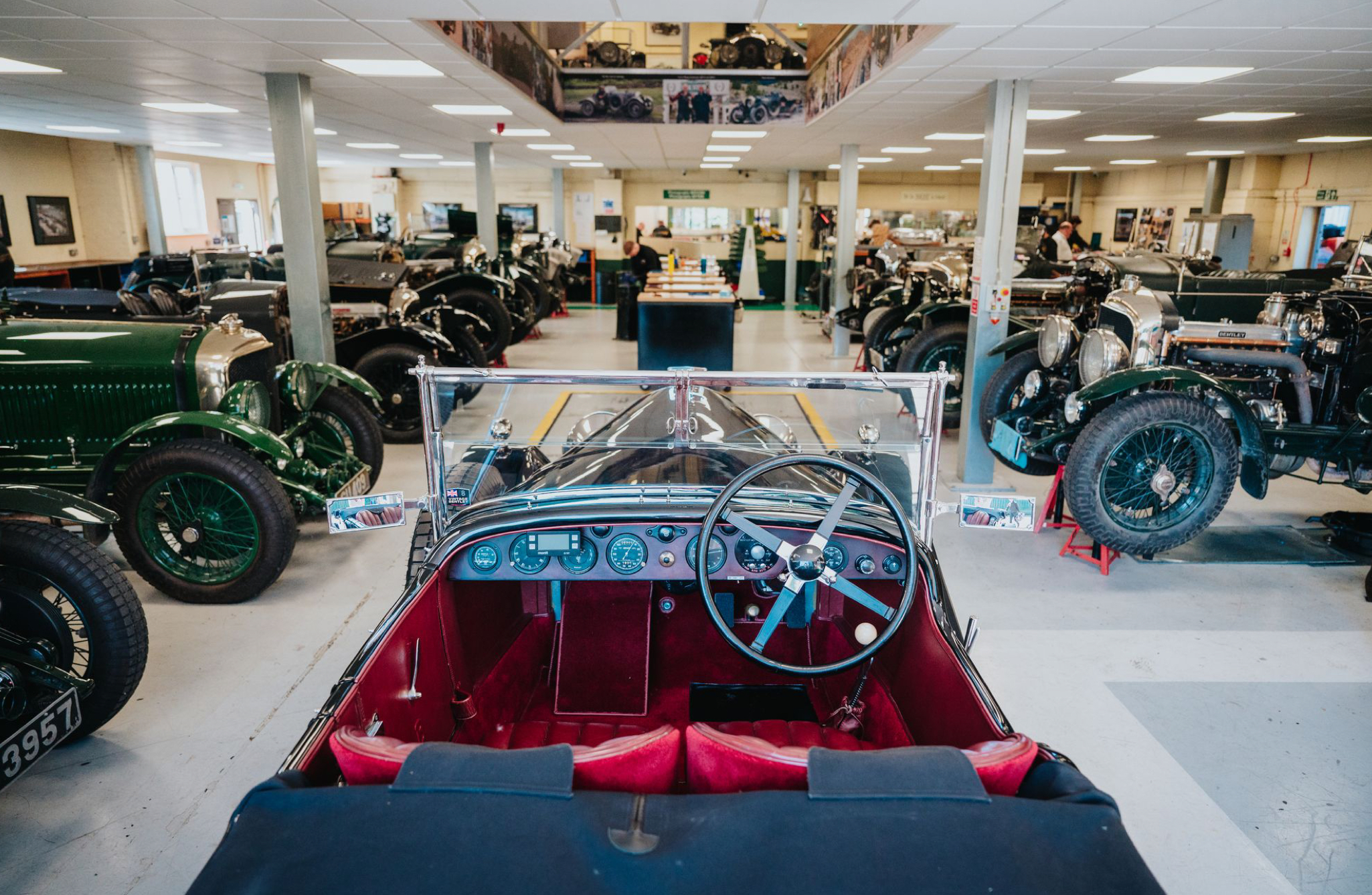<strong>THE BIG FIX</strong><br/><span>Inside the immaculate garage of Vintage Bentley, where the mechanics use only original tools or recreations made in-house.  Is it ever challenging to find the exact thing needed? &ldquo;Well, it&rsquo;s only taken 28 years,&rdquo; says William Medcalf, the founder</span>