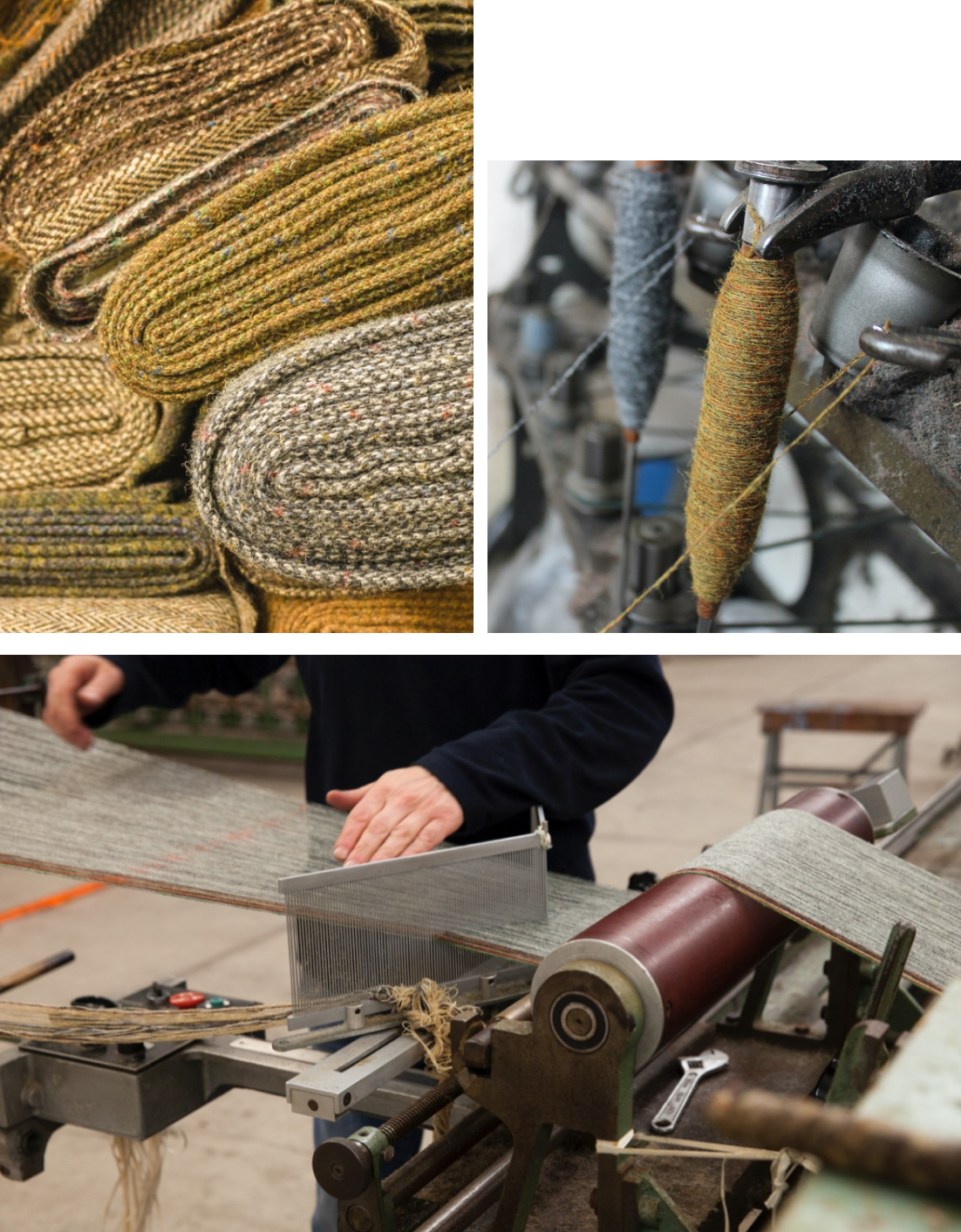       <span class="tweed-caption">        Courtesy of Harris Tweed Authority and Lewis Mackenzie. Courtesy of        Getty Images.      </span>    
