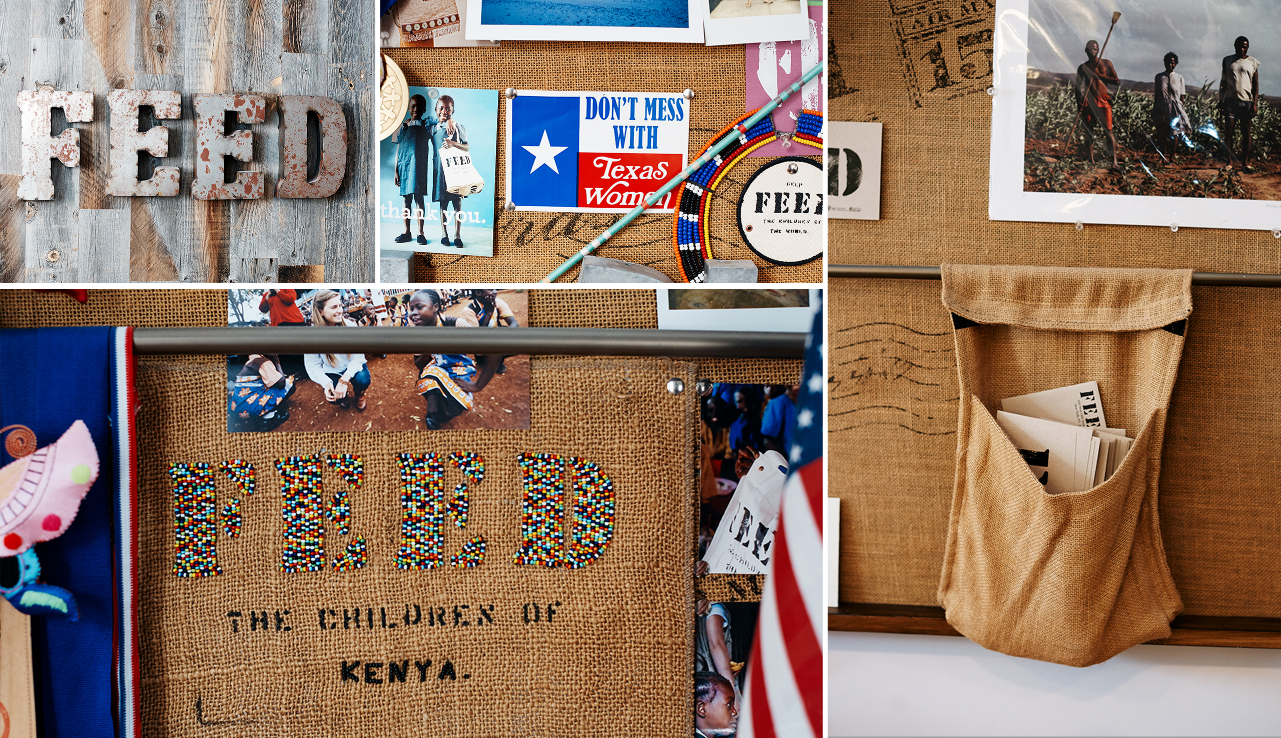 D&eacute;cor details inside the FEED office